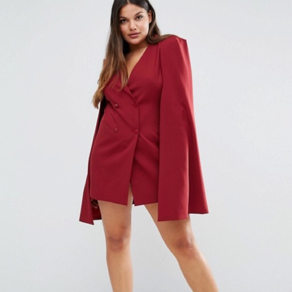 🔥 ASOS CURVE x LAVISH ALICE Blazer Dress